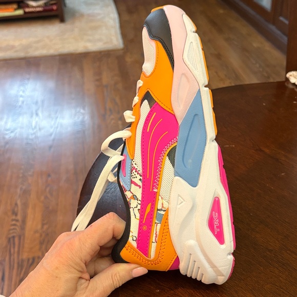 🧡👟PUMA Womens TRC Mira Artisan Lace Up Sneakers Shoes Casual - White. - Picture 3 of 9